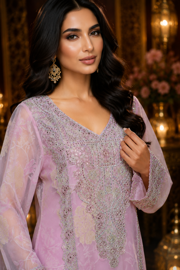 Blush Petal Royale Kaftan