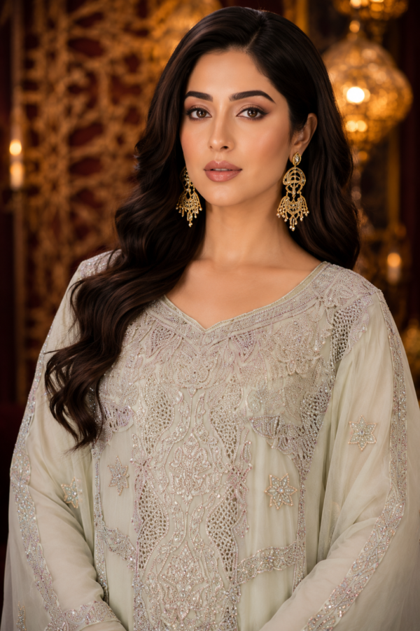 Celestial Pearl Majesty Kaftan