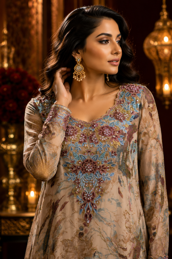 Desert Blossom Elegance Kaftan