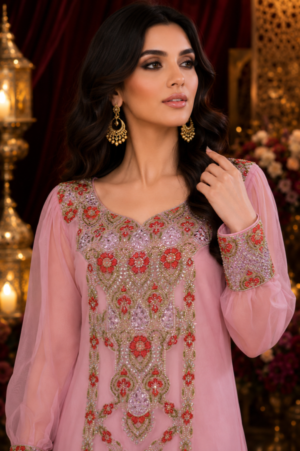 Rose Blossom Imperial Kaftan